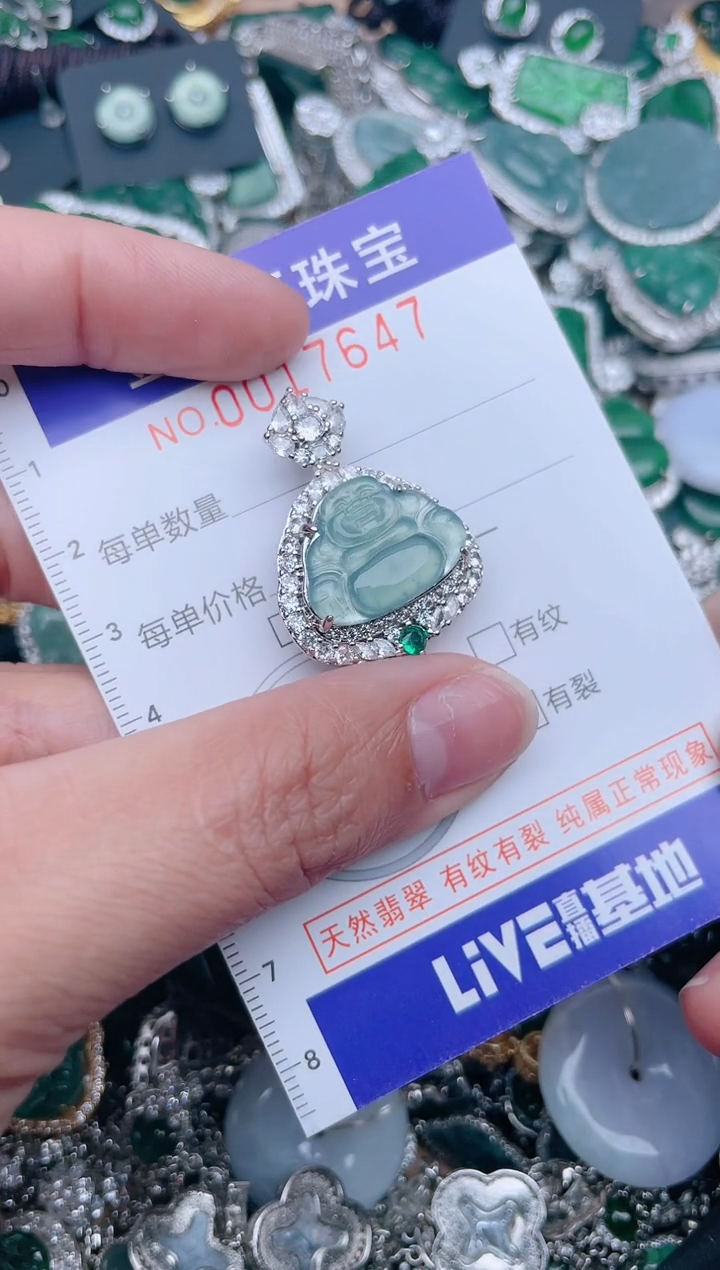 【闪购商品】翡翠颈饰未镶嵌17647.....1