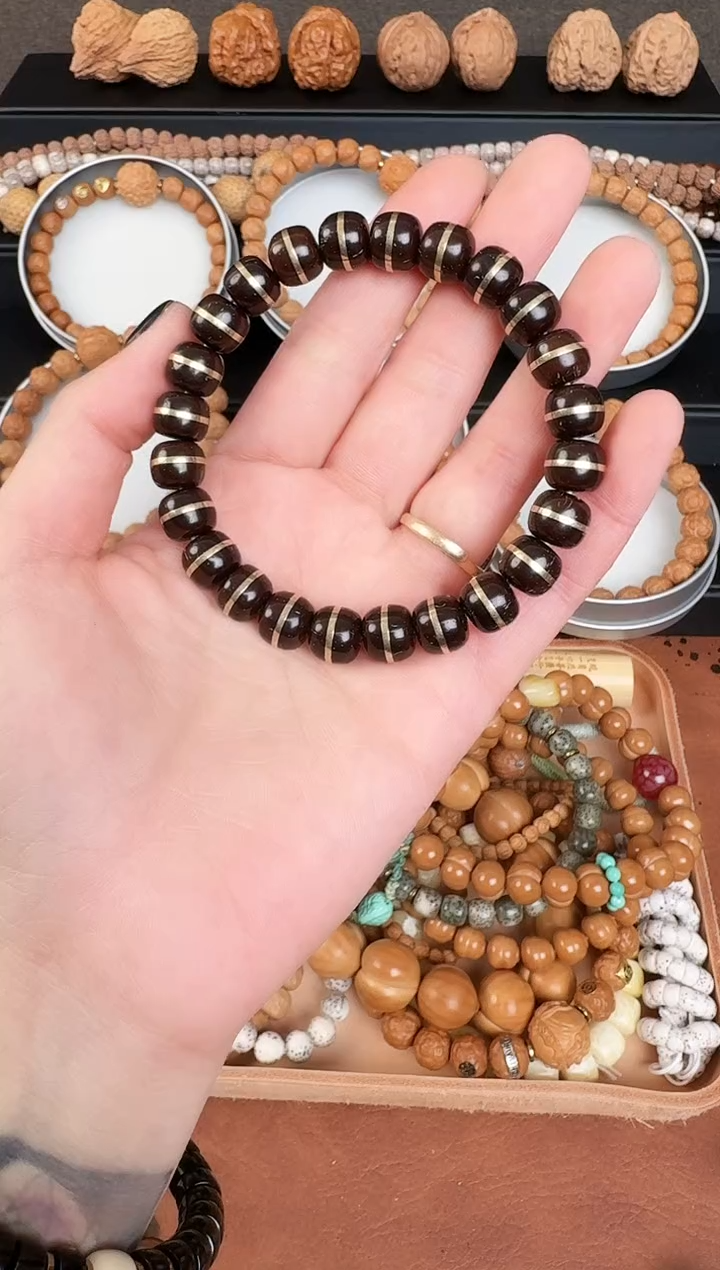 手串猴头核桃实心鼠单圈