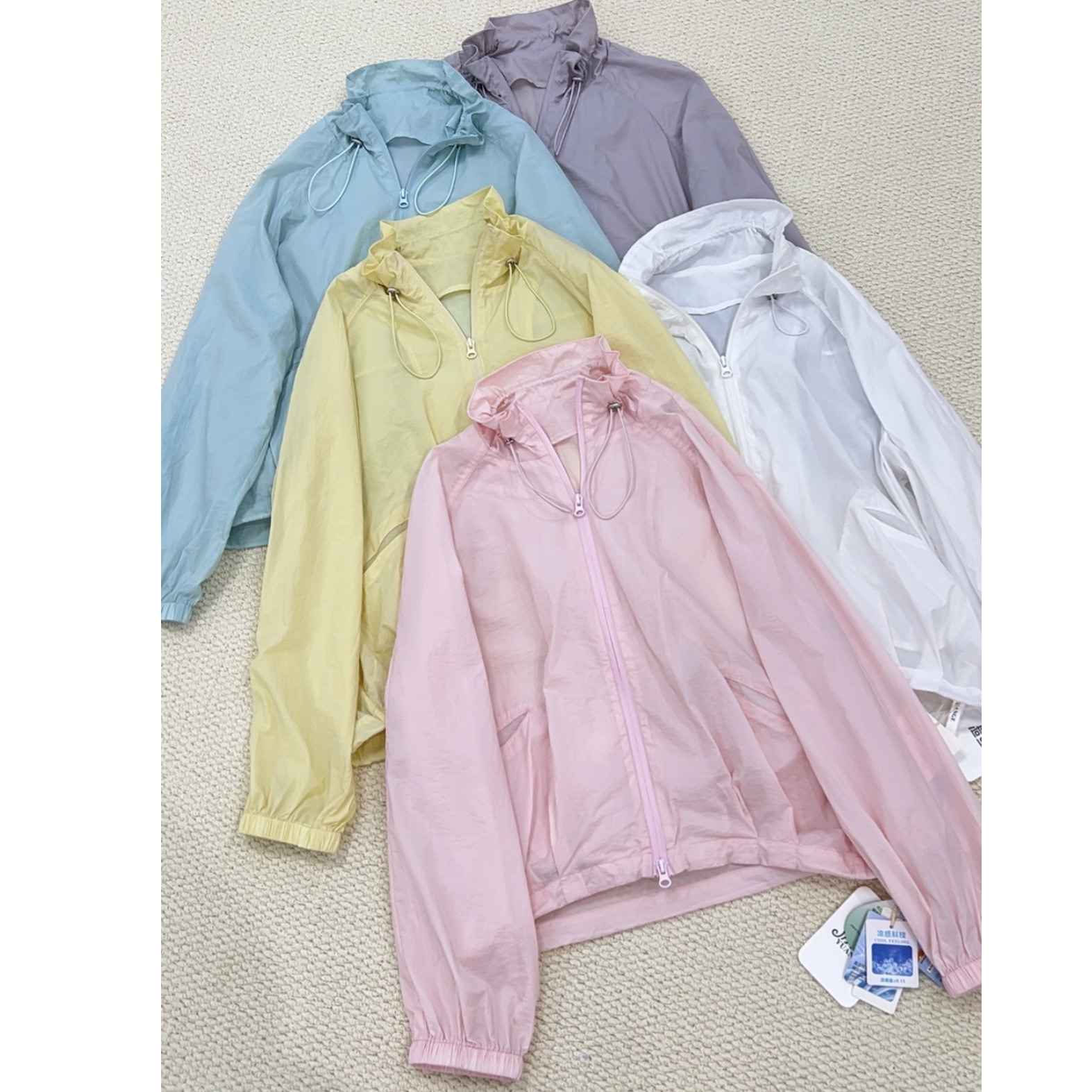 【原歌】防晒50+夏季简约风薄款防晒透气外套女YG26269