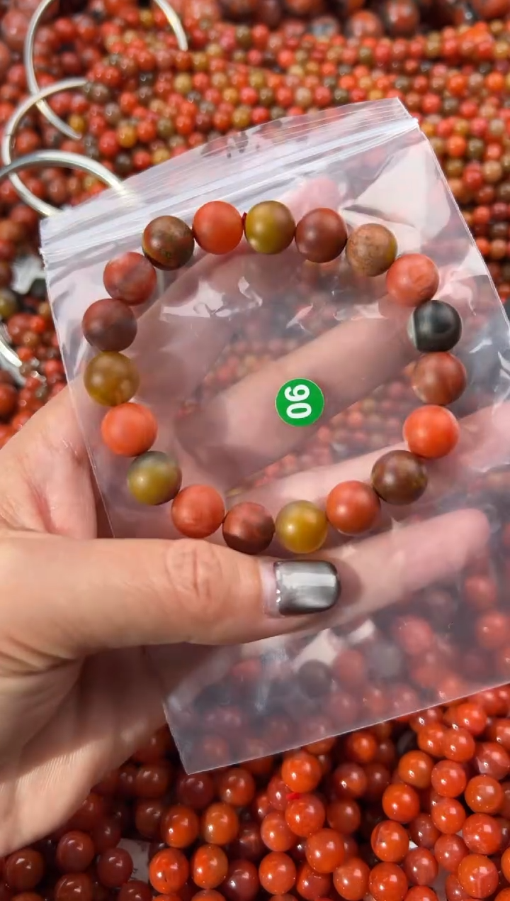 未镶嵌手串南红玛瑙10+