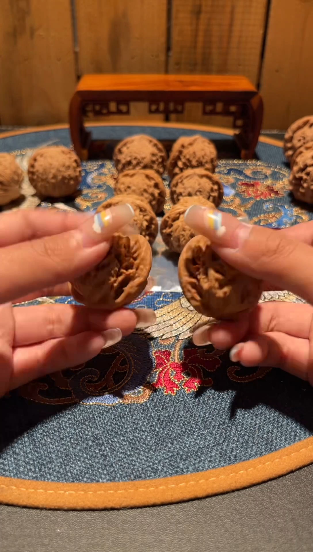 把件文玩核桃036宫灯40