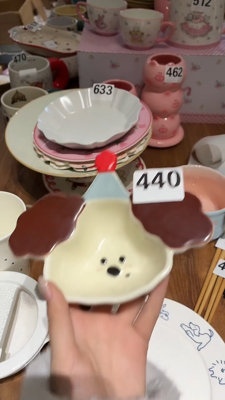 瓷440 小狗 味碟 瑕疵