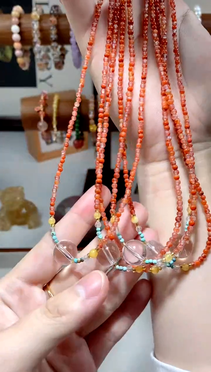 【闪购商品】水晶手链银S925镶嵌多样性发一