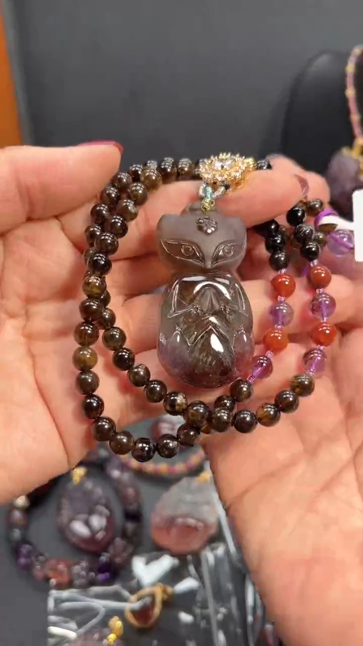 【闪购商品】水晶颈饰未镶嵌【百晶灵儿】天然水晶定制款