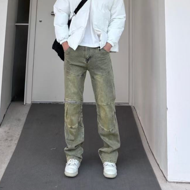 199票票A030-A066潮牌时尚定制款时尚休闲牛仔裤男女款