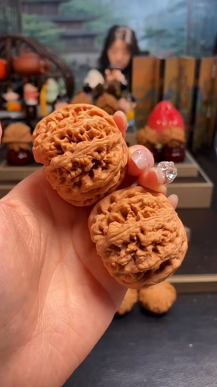 【闪购商品】文玩核桃吊坠D793大粗筋46