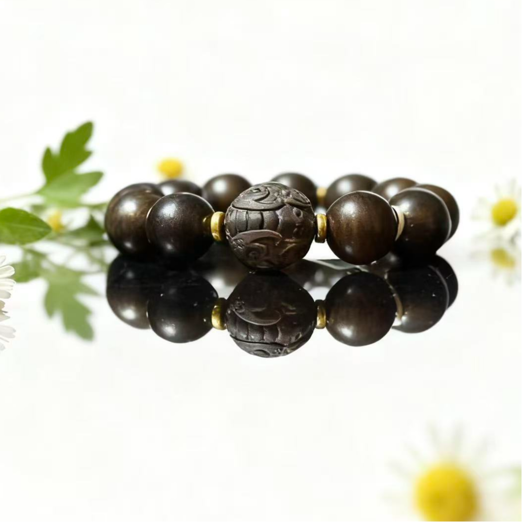 老料水波纹貔貅单圈206【无礼盒】