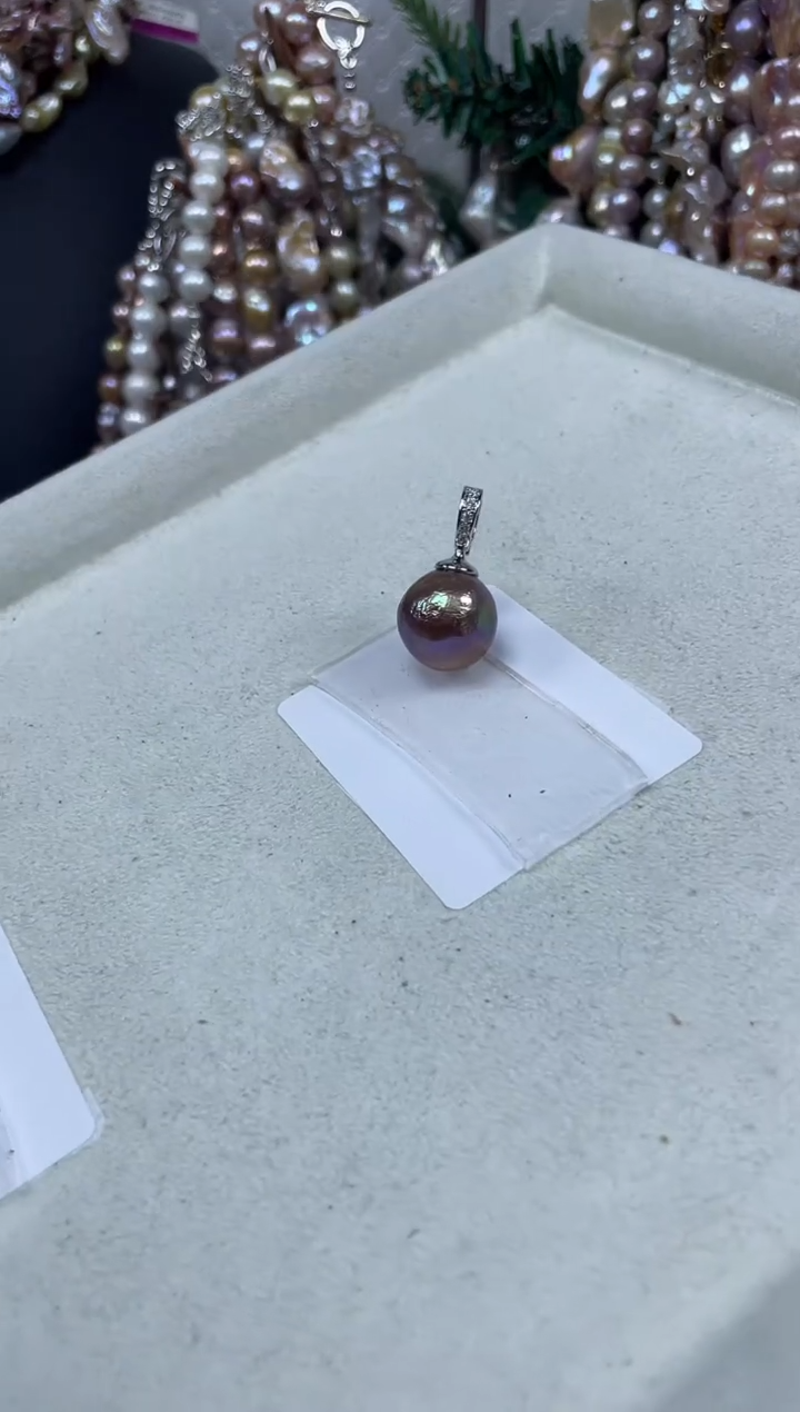 【闪购商品】淡水珍珠吊坠(不含链)未镶嵌【纯恬珍珠】