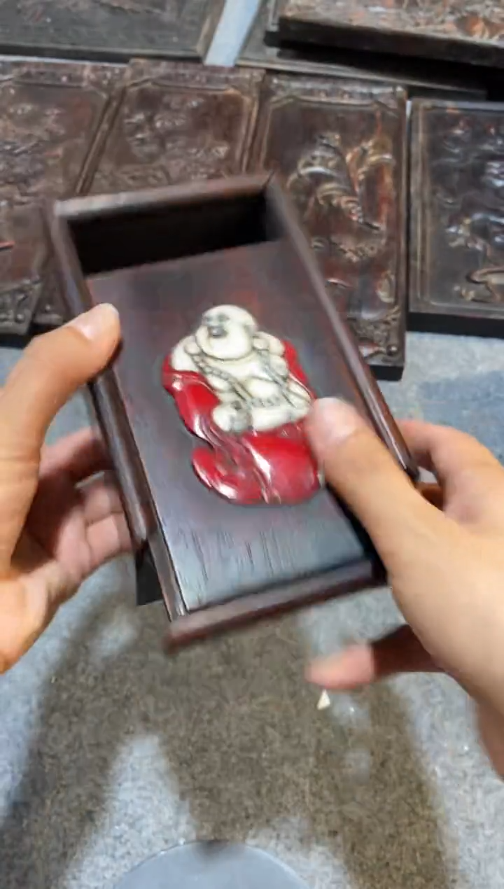 香榧木紫檀拆件雕刻板以直播间实物为准