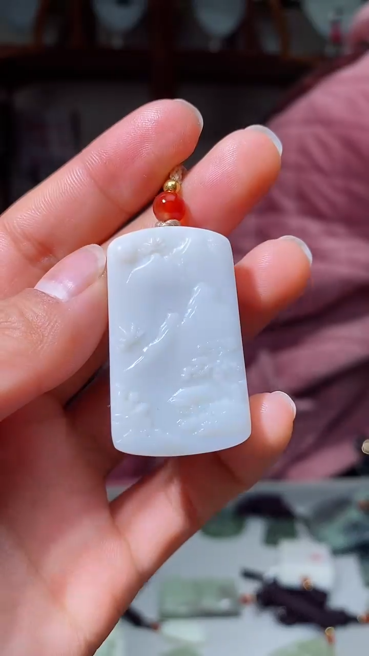 【闪购商品】和田玉挂件未镶嵌1