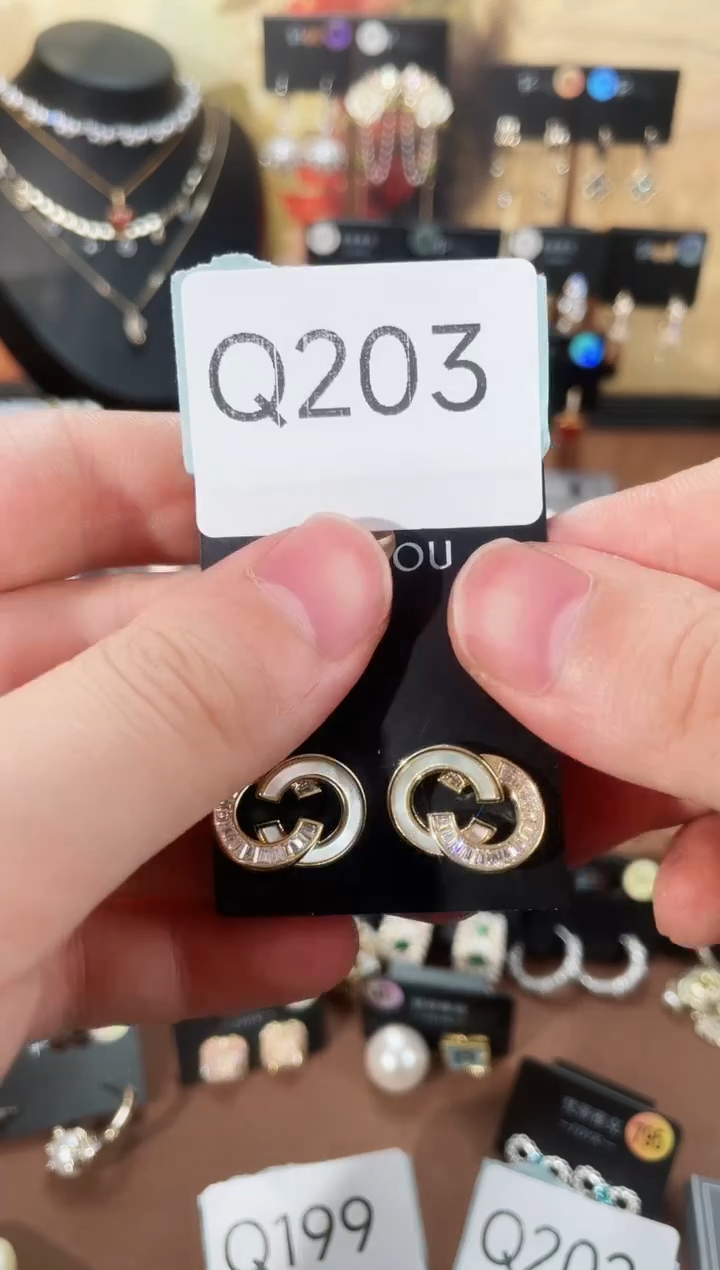 铜合金925银锆石q203