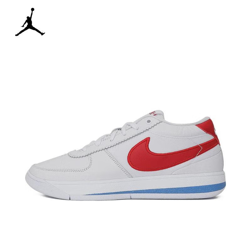 NIKE/耐克 Book1 EP 舒适防滑耐磨布克篮球鞋男款白红色FJ4250105