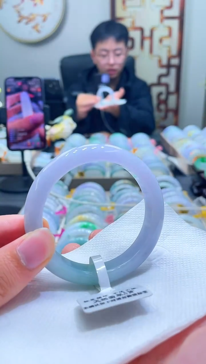 未镶嵌手镯翡翠207-55