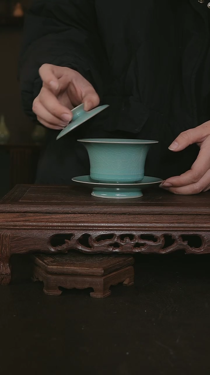 【闪购商品】其他仿古手工马蹄盖碗