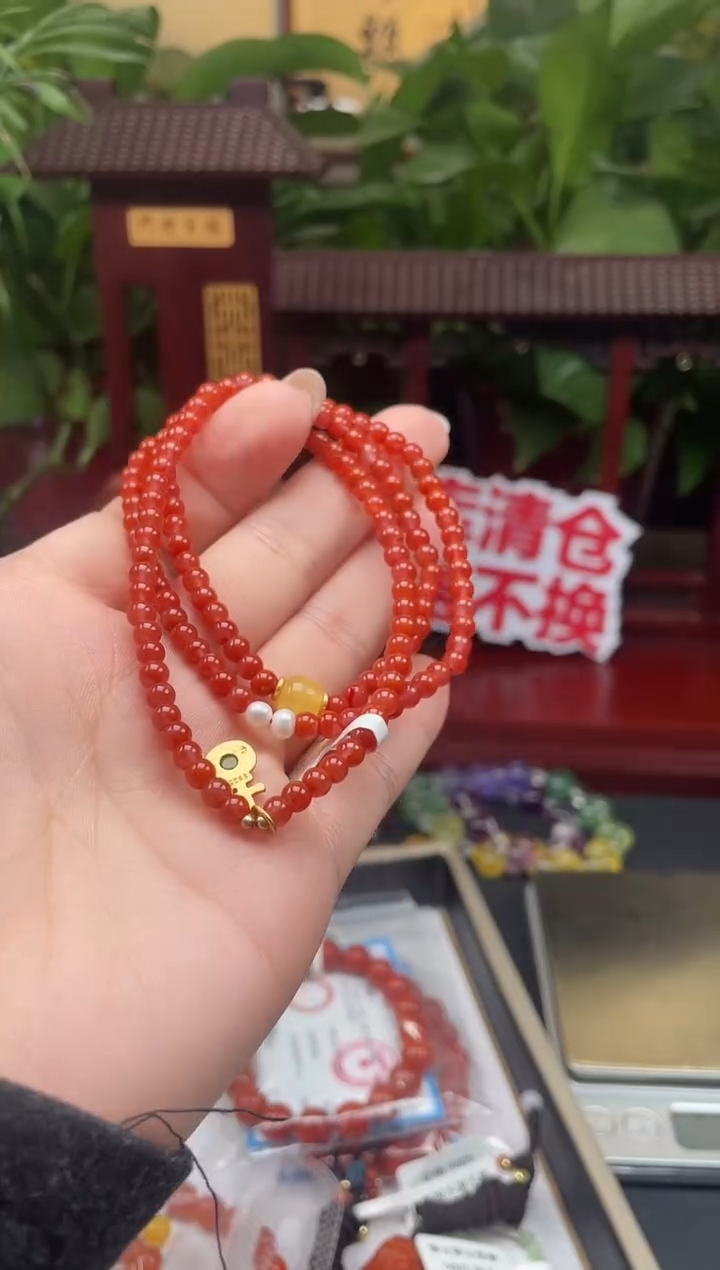 颈饰未镶嵌南红玛瑙项链TN21多样性发其一