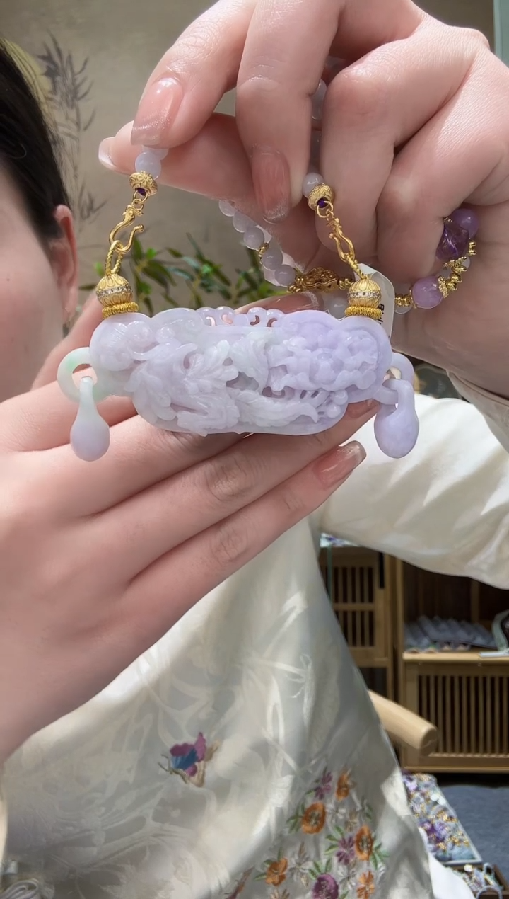 【闪购商品】翡翠颈饰未镶嵌吊坠