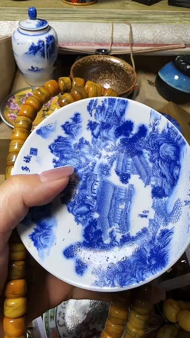 瓷片半**树瓷器瓷器瓷器