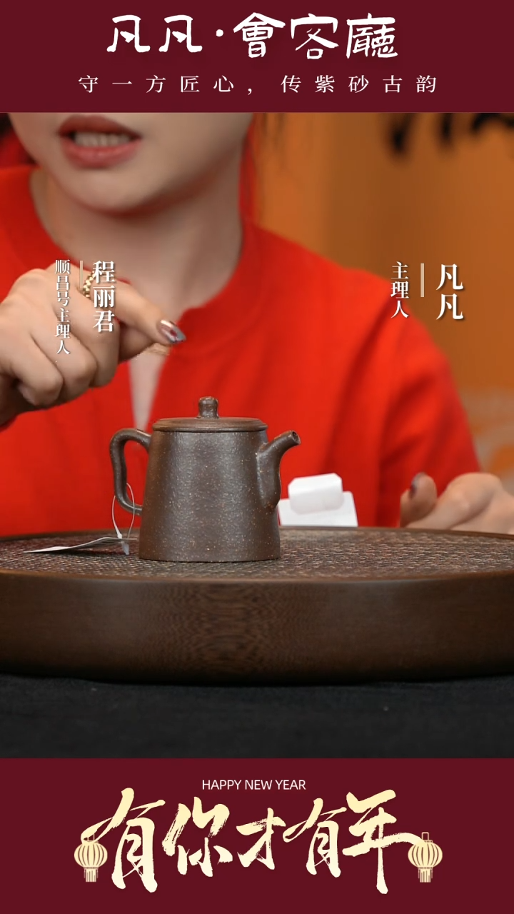 【闪购商品】紫砂茶壶WGQ08王伟汲直天星泥120cc