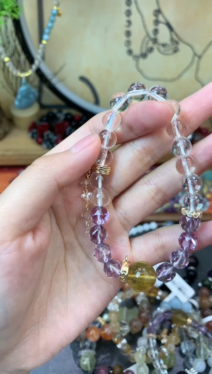 【闪购商品】水晶手链未镶嵌1414手串