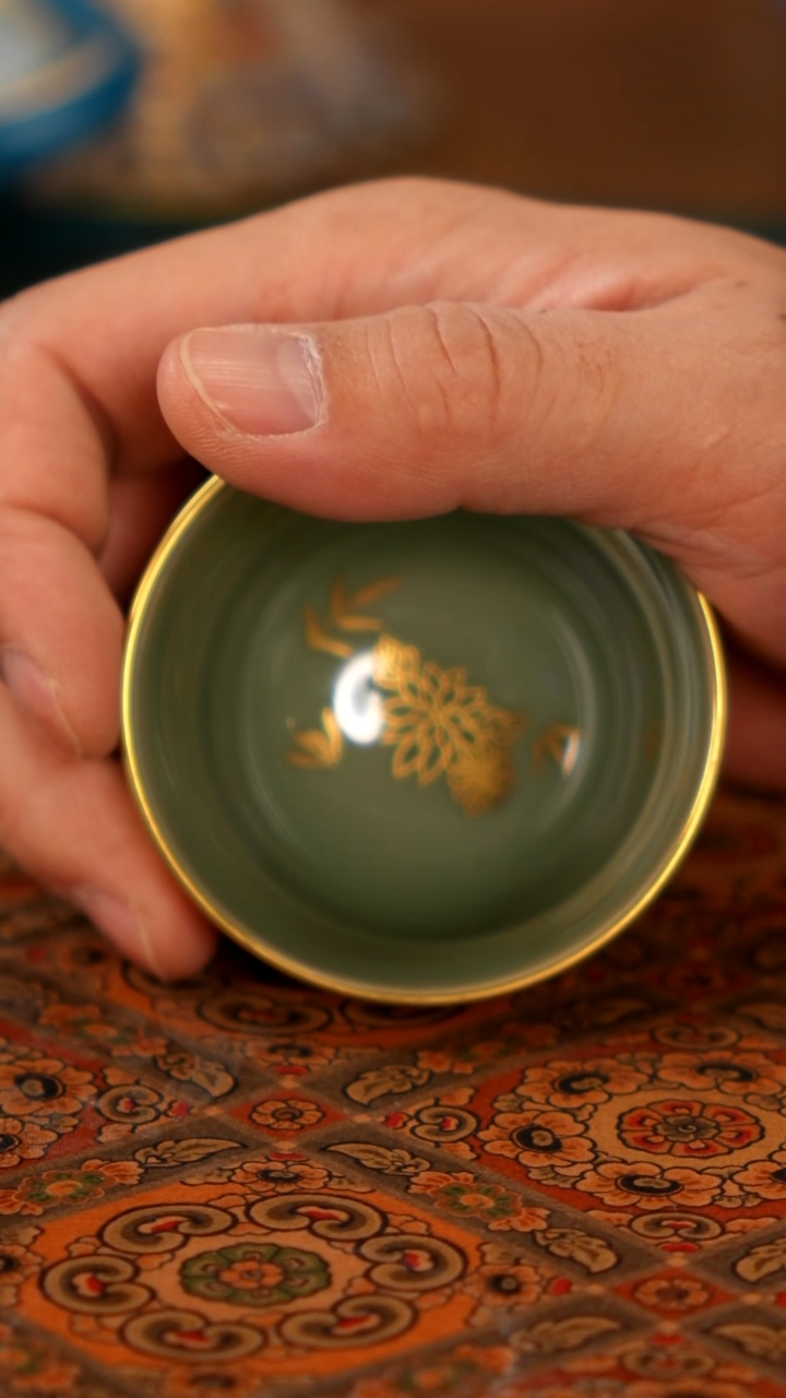 瓷片原****里景德镇窑口茶器