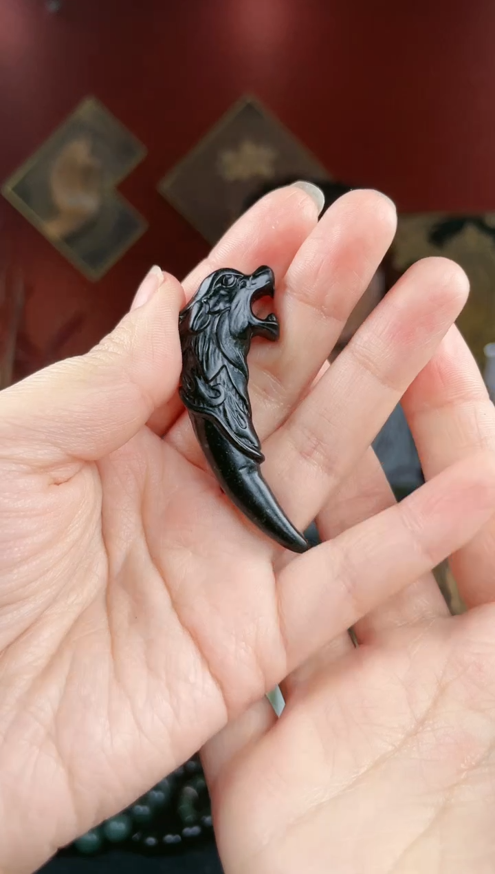 【闪购商品】和田玉颈饰未镶嵌狼牙