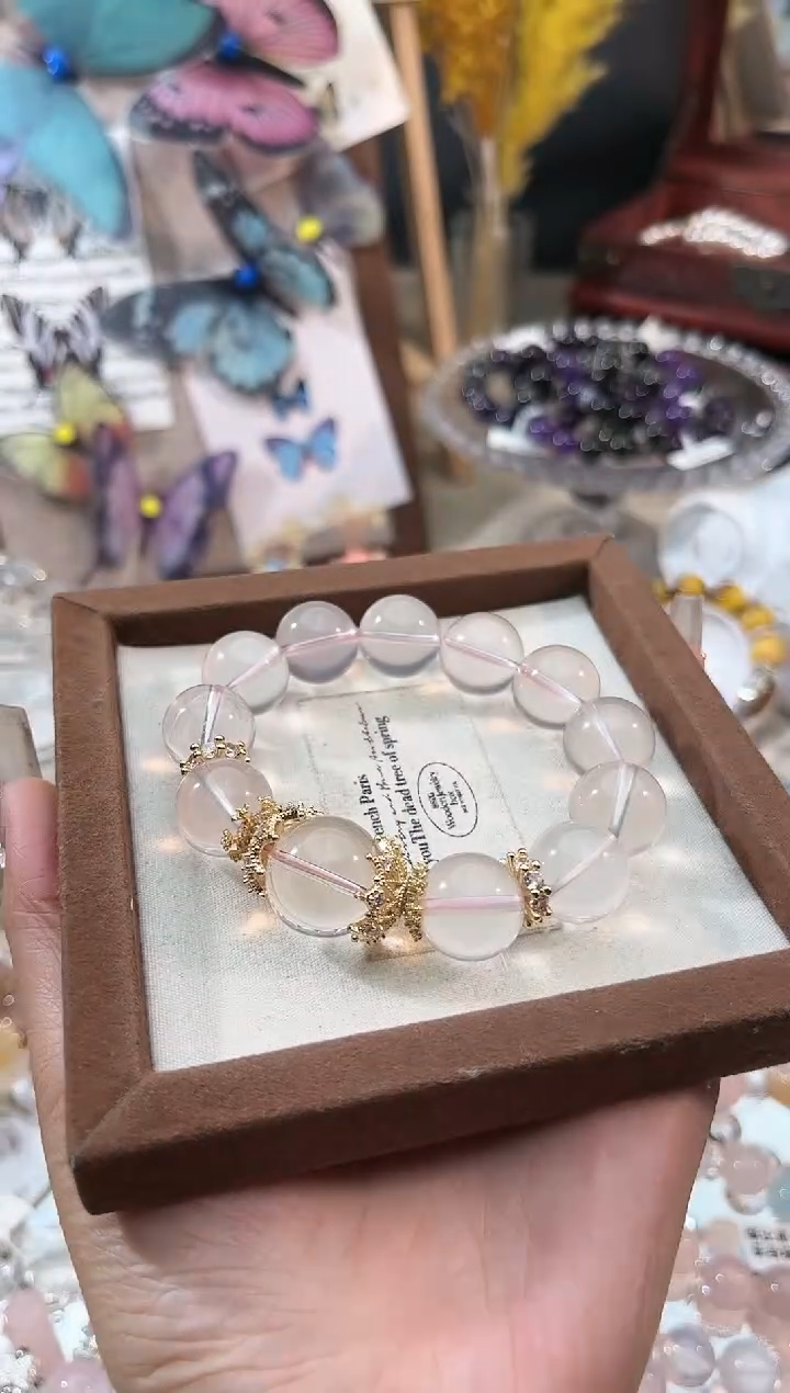 【闪购商品】水晶手链未镶嵌多样性发货颜色微差发其