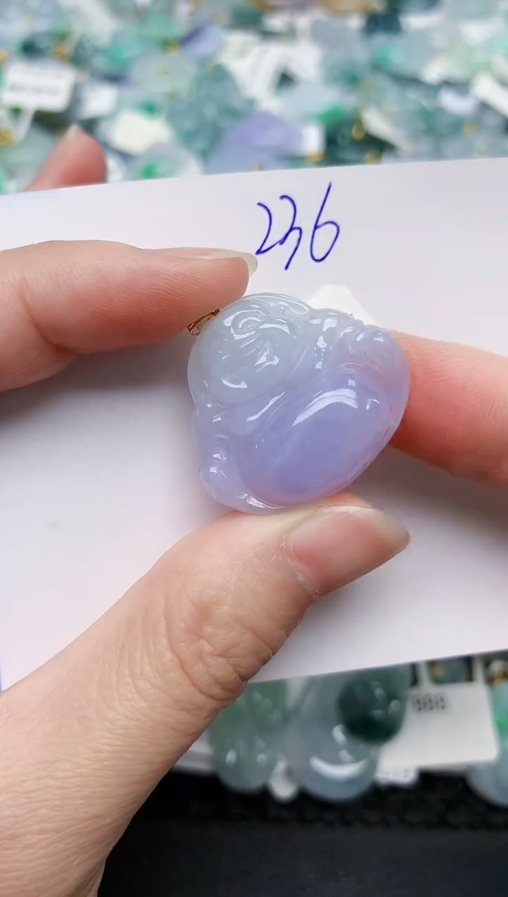 翡翠18K金镶嵌颈饰天然缅甸A货翡翠百元以上9元证书费自理