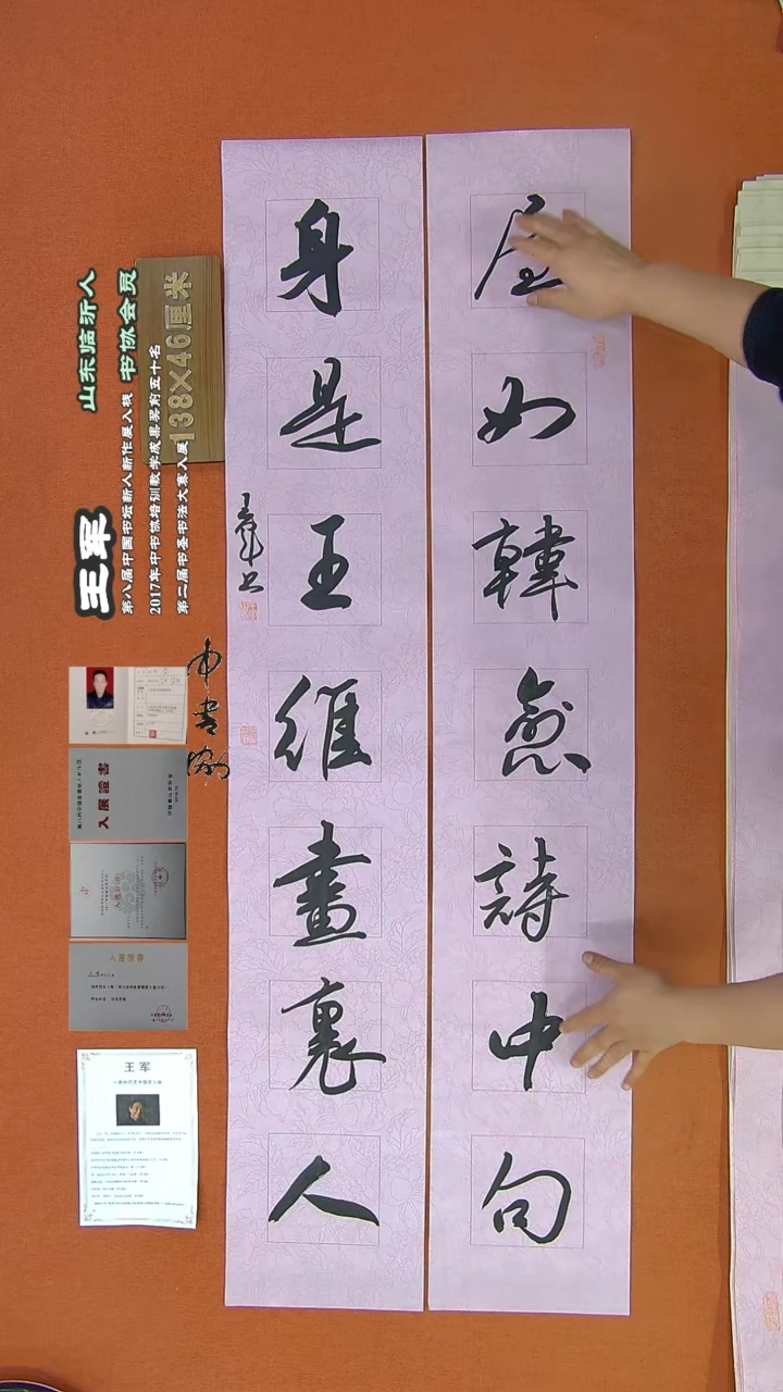 【闪购商品】书法391王军书法作品