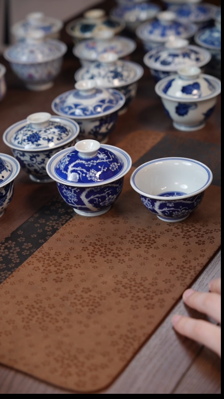 冰梅盖碗＋压手1111111