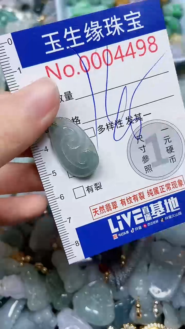 【闪购商品】翡翠颈饰未镶嵌闪购00004498