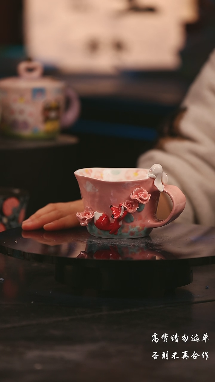 陶瓷景德镇可爱设计师款陶瓷 