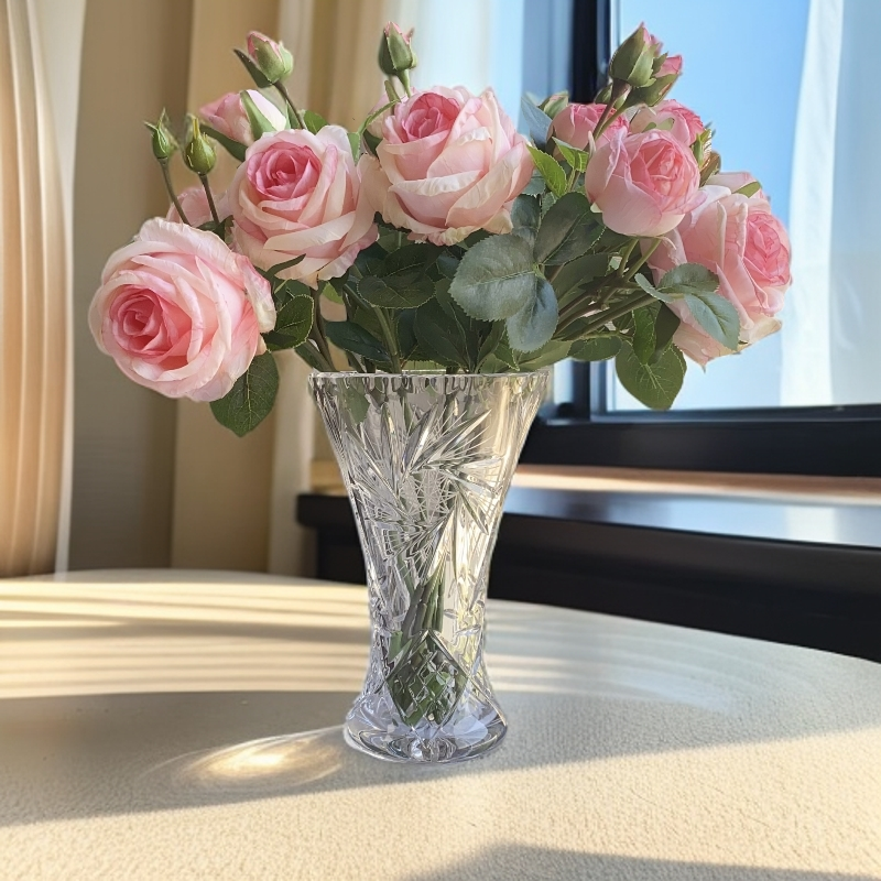 特价福利款-大号水晶花瓶--有小磕