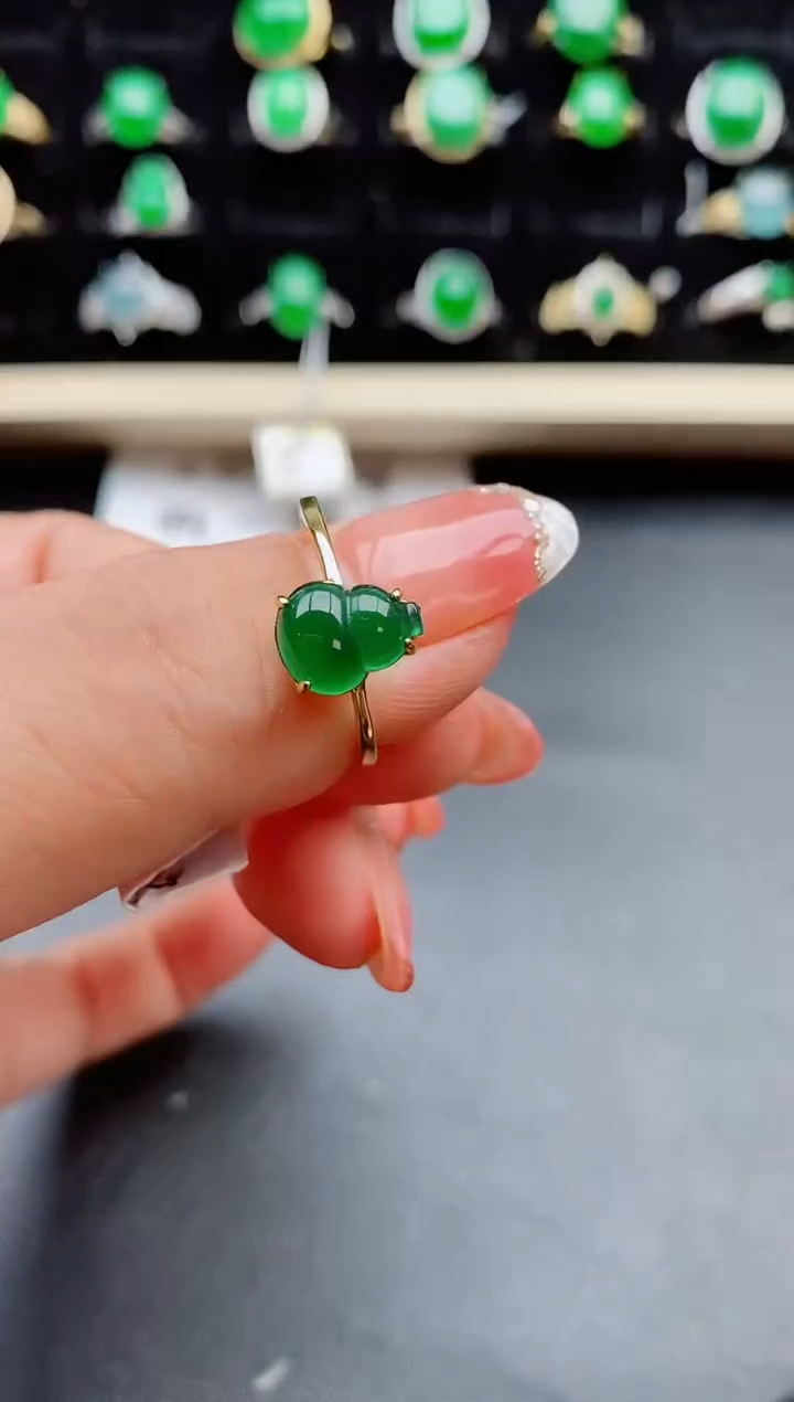 【闪购商品】翡翠戒指银S925镶嵌121212