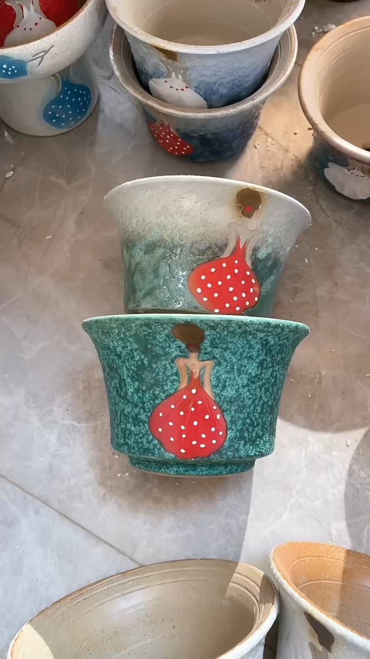 【闪购商品】摆件16-252口17高11 二个