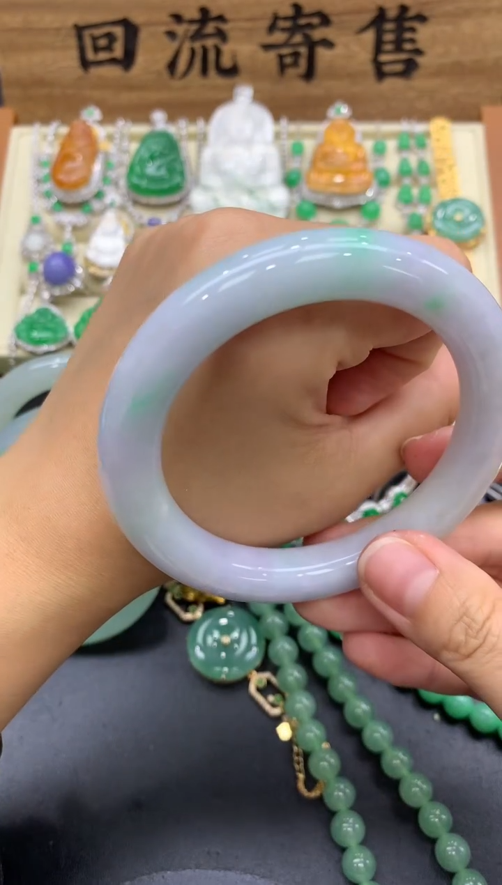 【闪购商品】翡翠未镶嵌手镯282-中国好珍宝