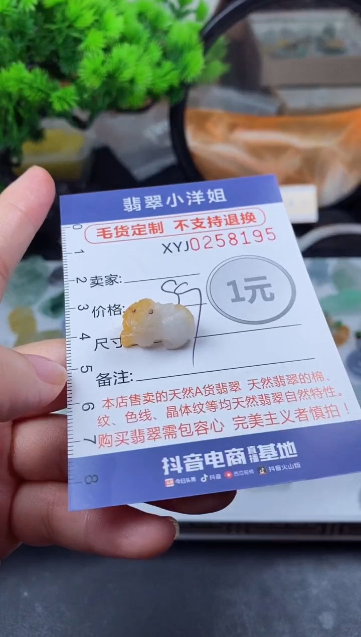 定制翡翠未镶嵌毛货商品/不退换//8195