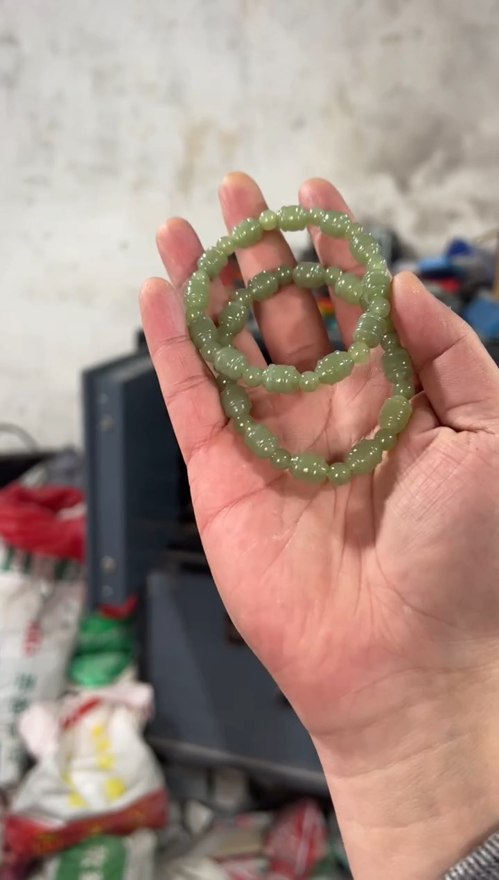 未镶嵌手链和田玉路路通手串多样性拍一发一