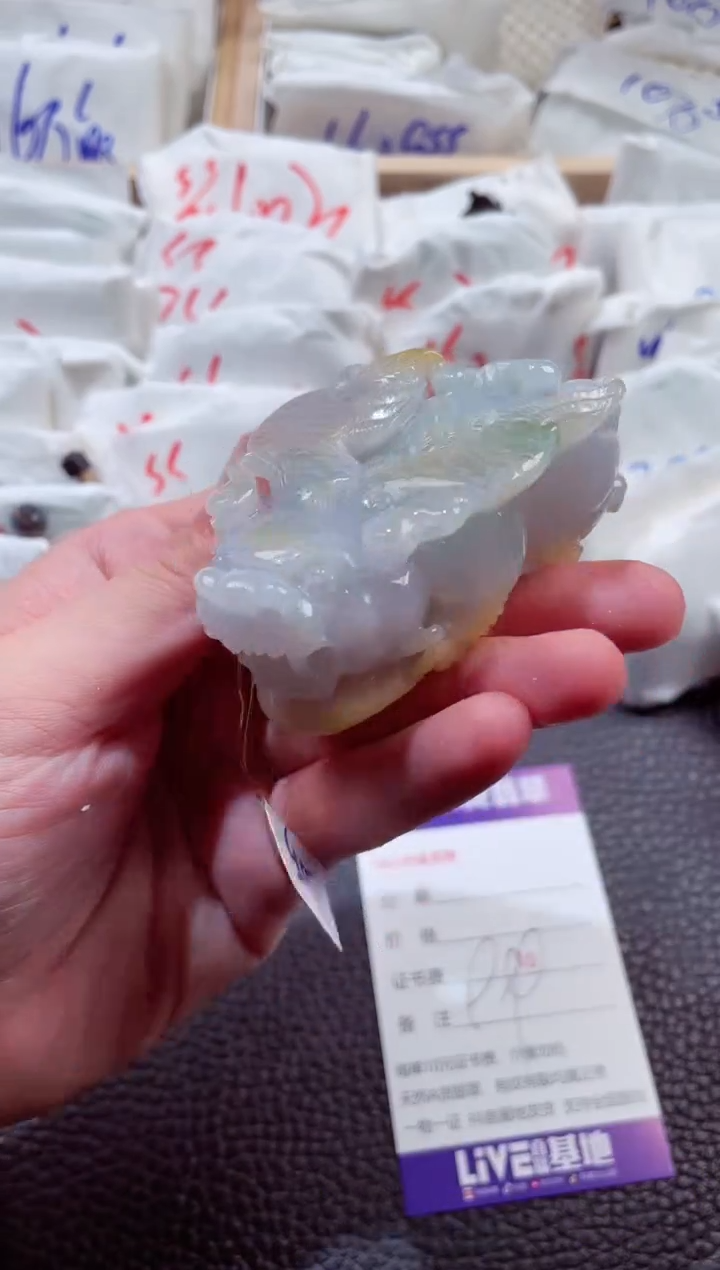翡翠未镶嵌颈饰00001980