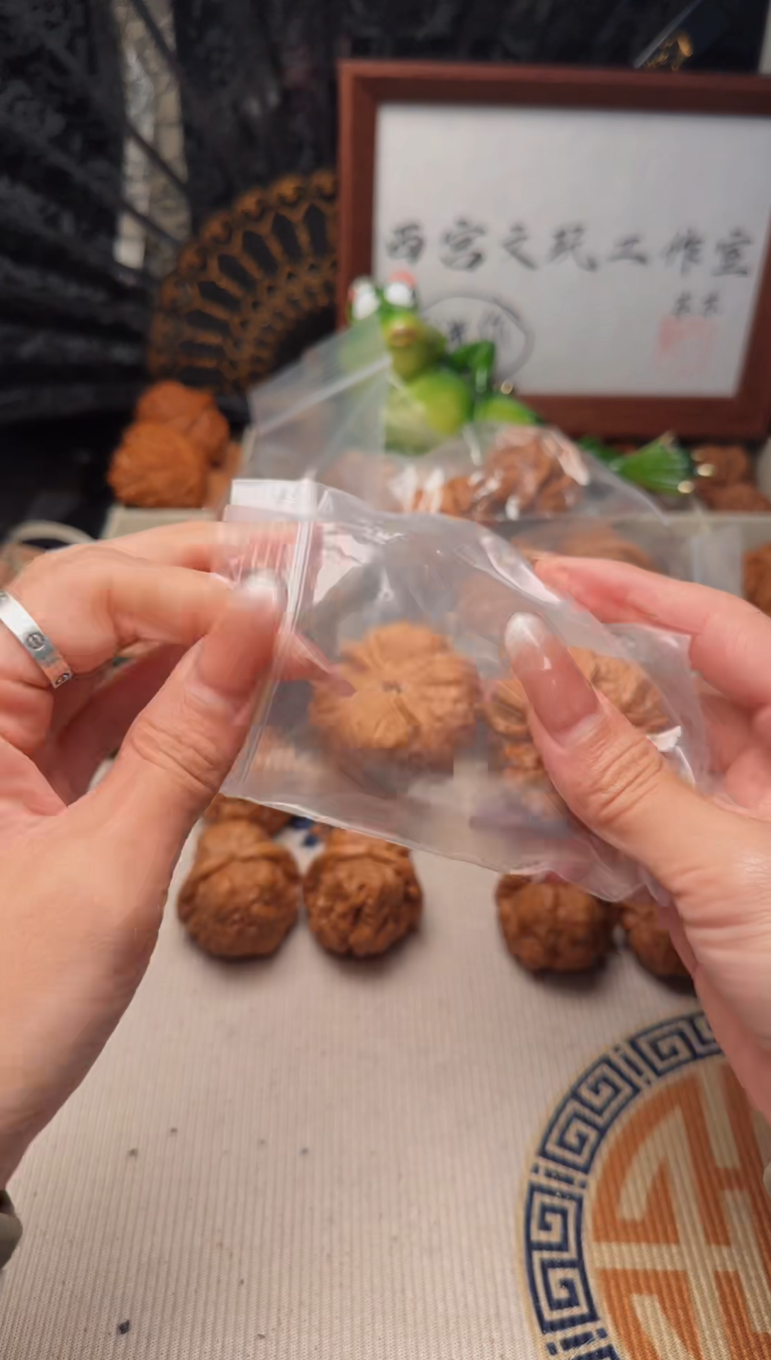 把件文玩核桃文玩核桃38尺寸团购