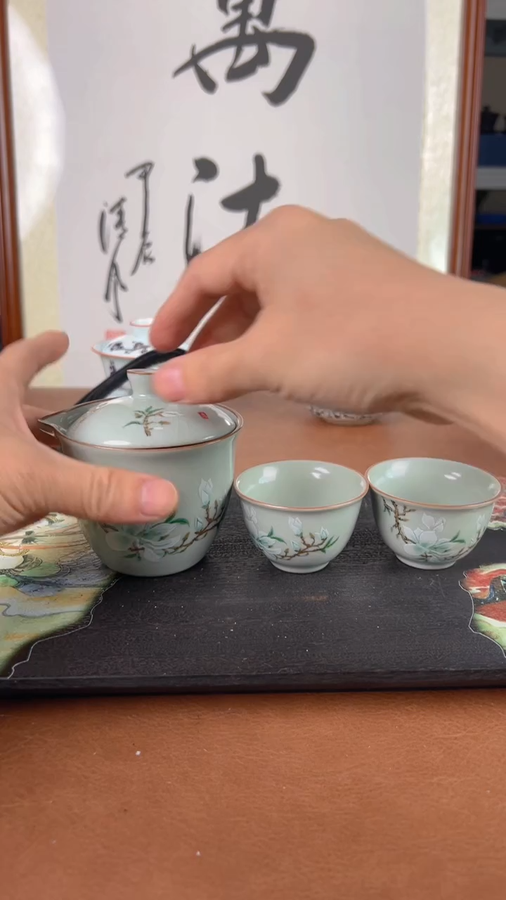 【闪购商品】便捷式旅行茶具快客