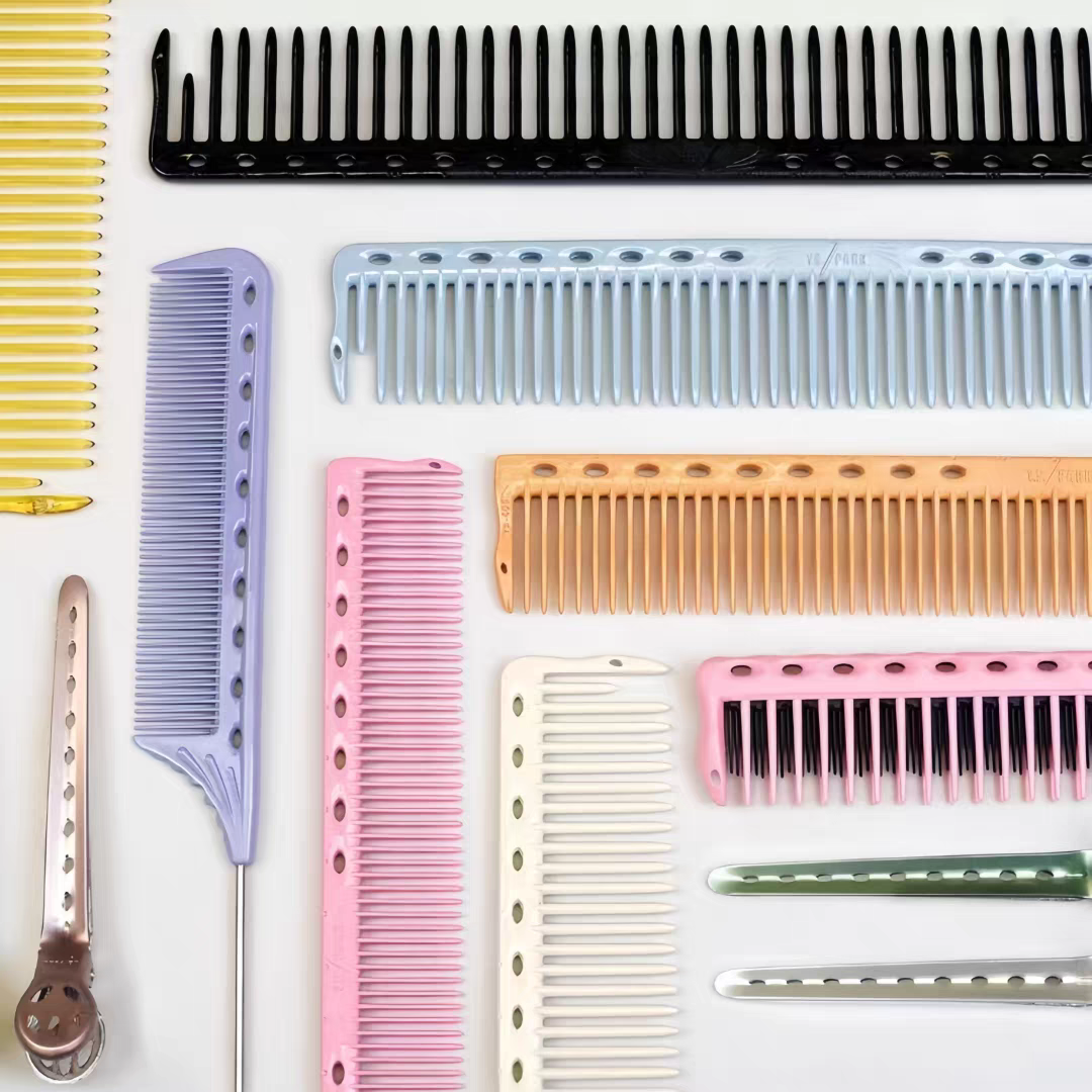 日本原装进口正品ys.park405长发剪发梳均齿梳发型师专用裁剪梳