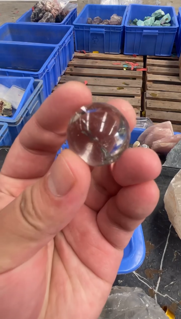 【闪购商品】水晶球未镶嵌天然喜马拉雅白水晶球