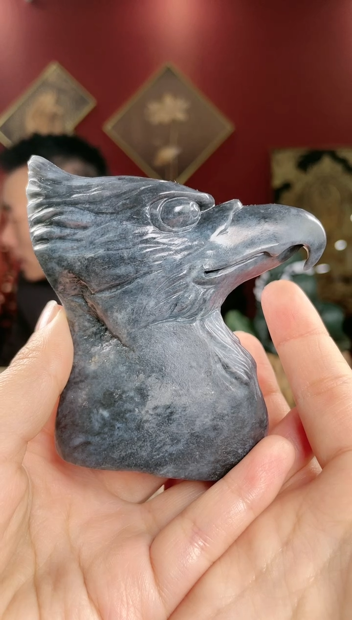 【闪购商品】和田玉摆件未镶嵌鹰