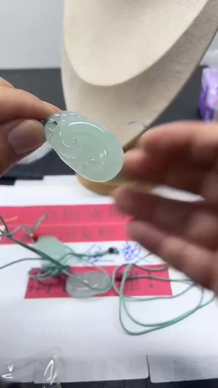 颈饰未镶嵌翡翠278如意