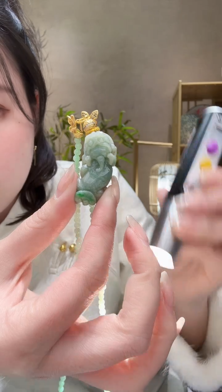 【闪购商品】翡翠颈饰未镶嵌吊坠