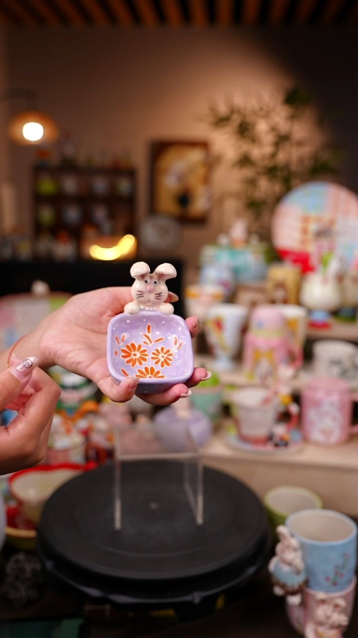 瓷初屿手绘陶瓷餐具