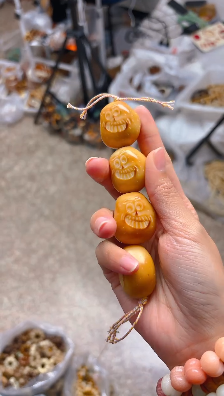 吊坠菩提根/象牙果土豆棒棒糖