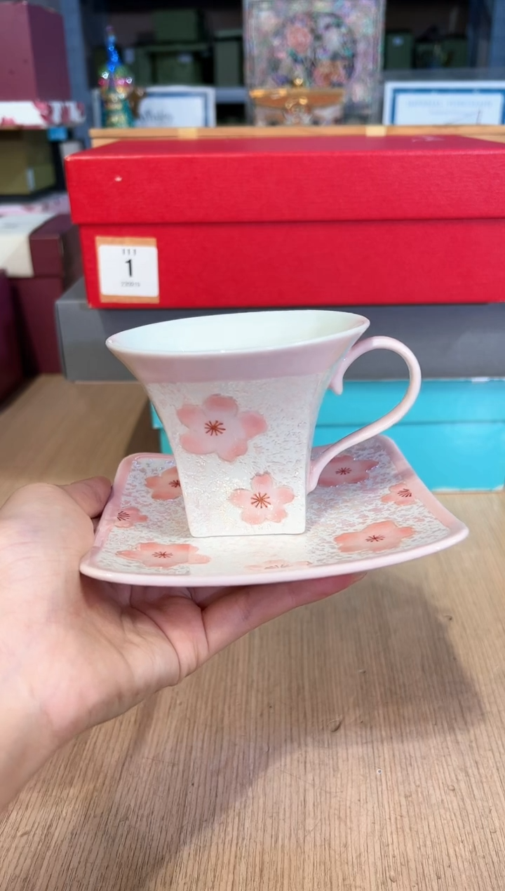 【闪购商品】杯271文山多边杯碟（对图）