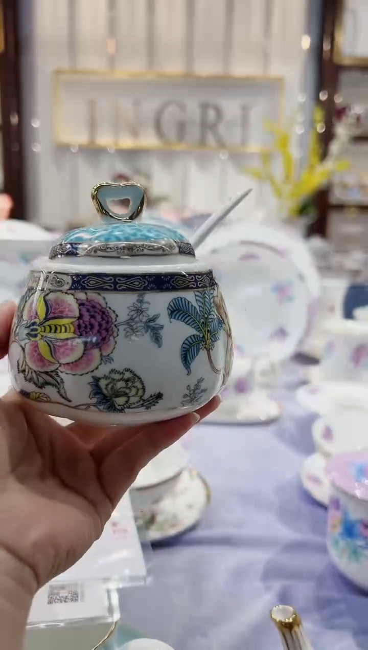 【闪购商品】36%以上骨粉骨瓷盐罐