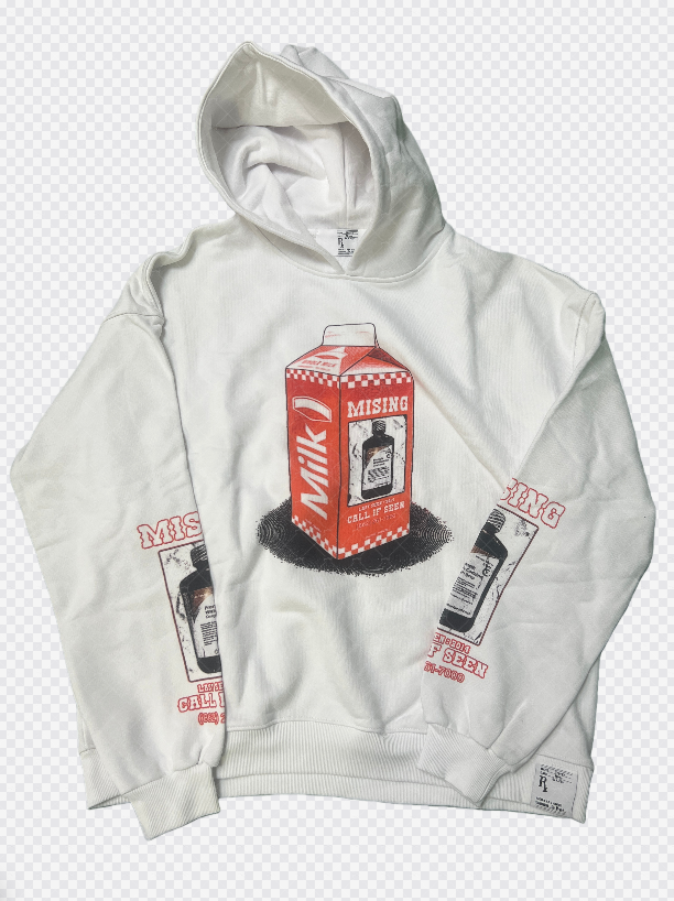 【原169】重磅美式oversize版型毛圈高克重连帽卫衣趣味宽松上衣